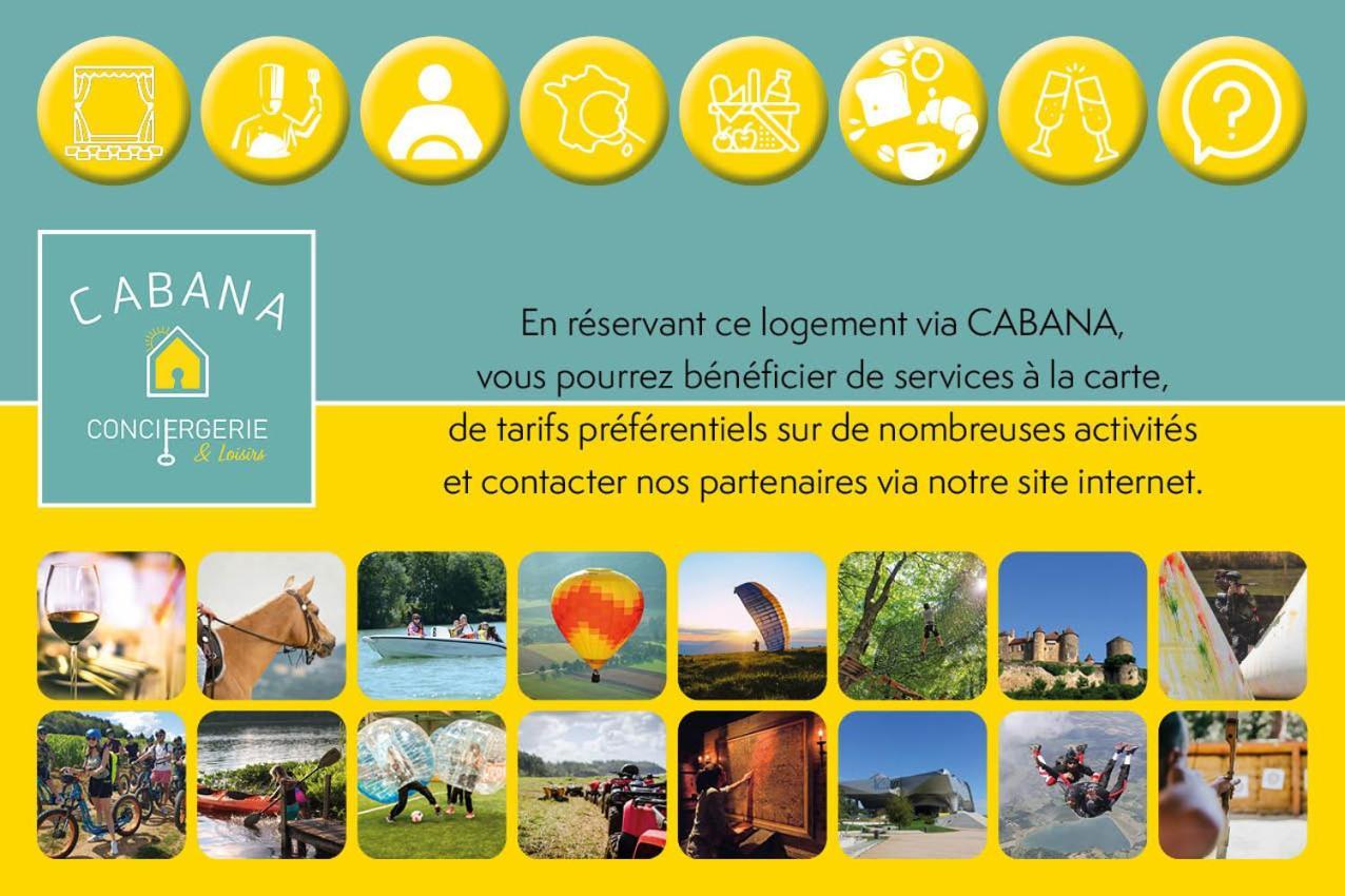 Cabana & Confort - Proche Centre-Ville , Parking Tournus Εξωτερικό φωτογραφία